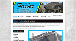 Desktop Screenshot of chrisfarberconstruction.com